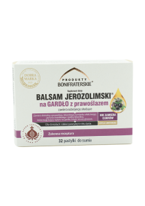 Balsam Jerozolimski na gardło z prawoślazem