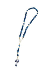Różaniec św. Michała Archanioła - niebieski