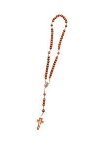Różaniec św. Michała Archanioła - brązowy