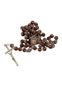 Różaniec św. Michała Archanioła - łańcuszek - brązowy II